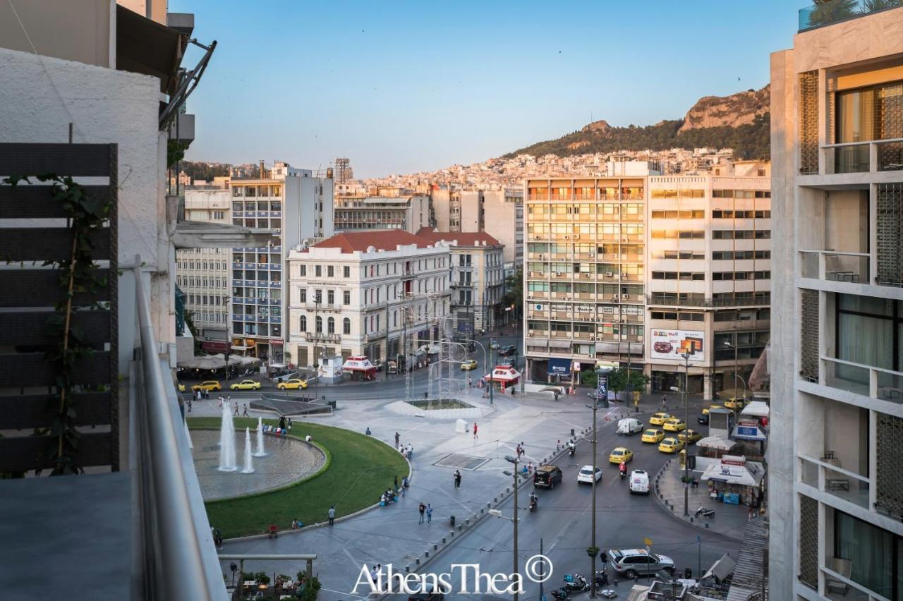 Athensthea Beta Luxury Penthouse Apt In Omonia Exteriér fotografie