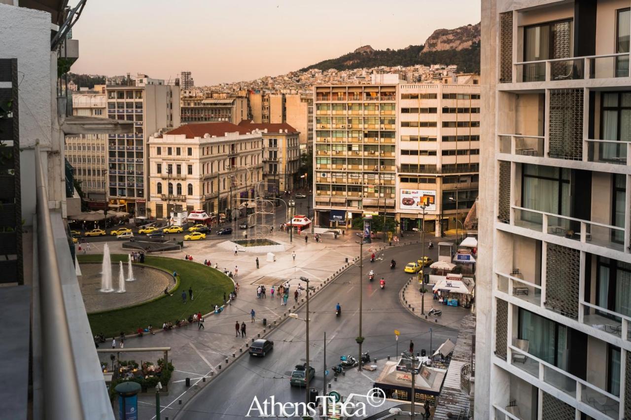 Athensthea Beta Luxury Penthouse Apt In Omonia Exteriér fotografie