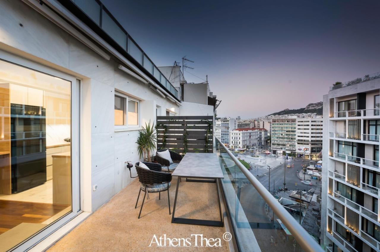 Athensthea Beta Luxury Penthouse Apt In Omonia Exteriér fotografie